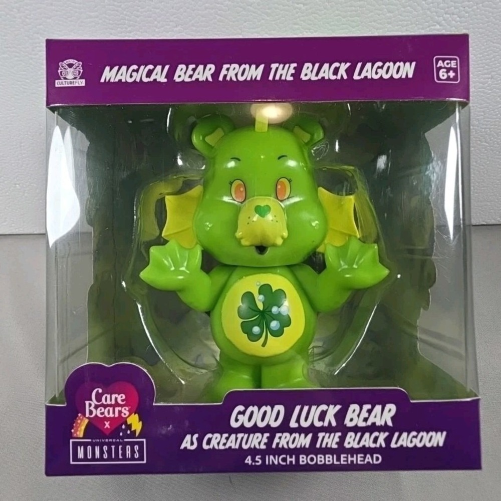 Care Bears‎ Goodluck Bear Creature from the black Lagoon Bobblehead
